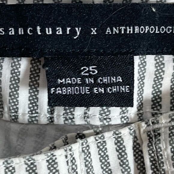 Sanctuary X Anthropologie Striped Utility Pants - Picture 8 of 10